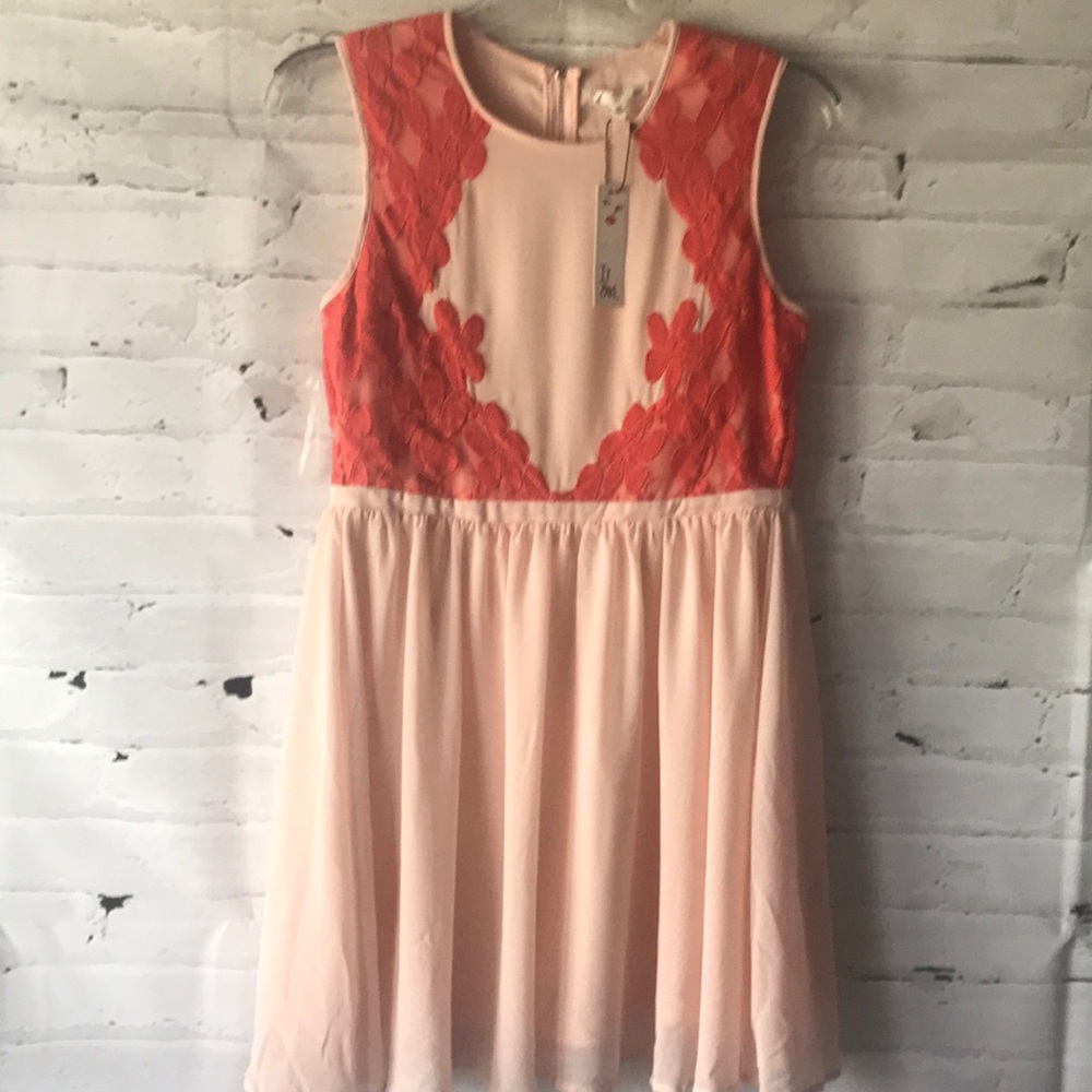 It Girl Peach Blossom Dress